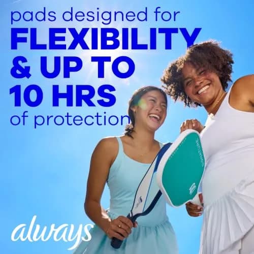 Always Infinity FlexFoam Pads for Women Size 2 | Up to Zero Feel & Leaks thumbnail 3