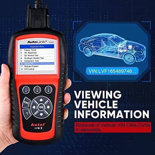Autel AutoLink AL619 OBD2 Scanner Car ABS SRS Diagnostic Scan Tool with Live Data, 2004-2017 Vehicle Support thumbnail 7