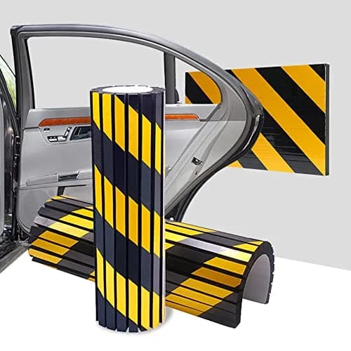 GUEQUITLEX Garage Wall Protector Foam Wall Bumper Column Guard for Parking Lot 4 Pack | Protects Car Doors & Walls thumbnail 2