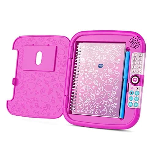 VTech Kidi Secrets Notebook, Pink | Passcode-Protected Kids Journal with Voice & Music thumbnail 2
