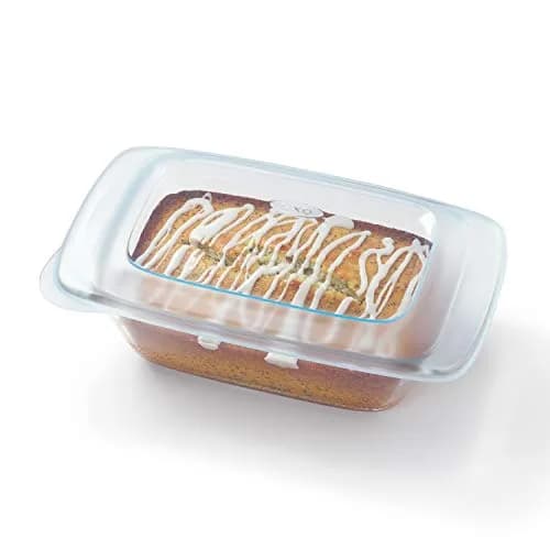 OXO Good Grips Glass Loaf Pan 1.6 Qt | Tempered Borosilicate, Oven & Microwave Safe thumbnail 9