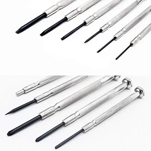 KALIM Mini Precision Screwdriver Set | 11 Sizes for Electronics & Watches, Durable Alloy Steel, Compact Carry Case thumbnail 4