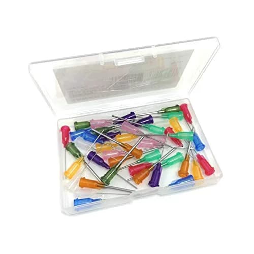 SANANTS 45 PCS Mixed Blunt Tip Dispensing Syringe Needles 14-27 Gauge | Luer Lock Lab Applicators thumbnail 6