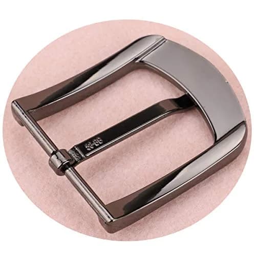 McFanBe Grey16 Single Prong Square Belt Buckle 38 mm (1.5 inches) | Durable Alloy Replacement Buckle thumbnail 4