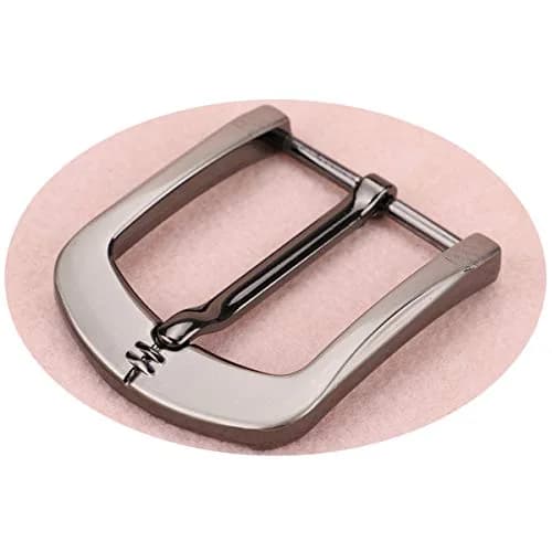 McFanBe Grey16 Single Prong Square Belt Buckle 38 mm (1.5 inches) | Durable Alloy Replacement Buckle thumbnail 2