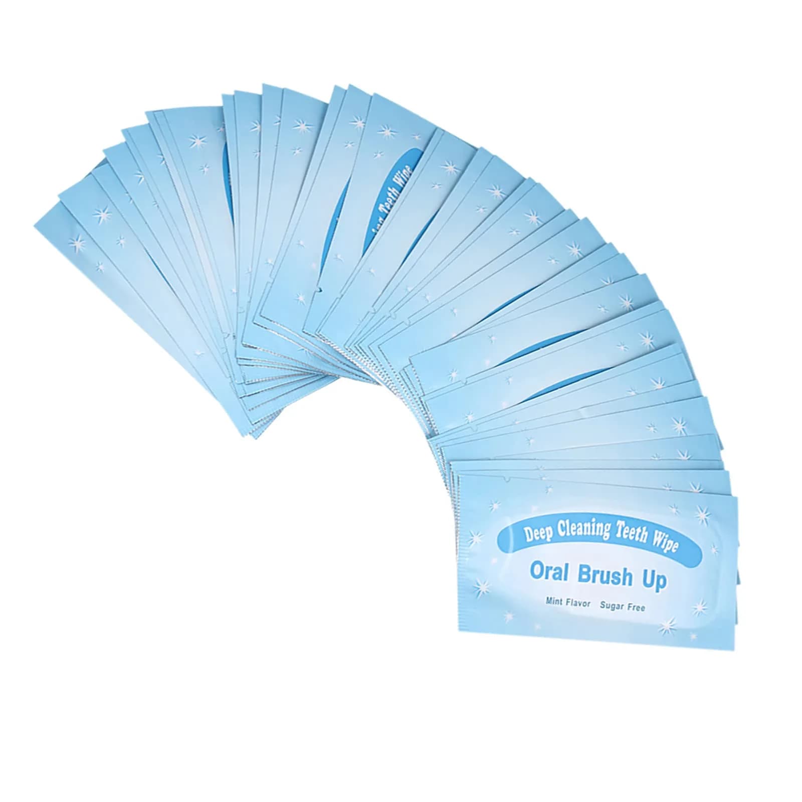 songfir Mint-Flavored Oral Finger Wipes 50 Pcs | Teeth Whitening Tool — Wipe