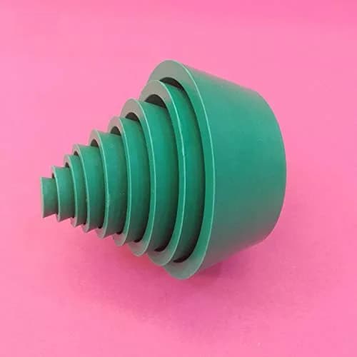 SUCOHANS 9 Piece Filter Adapter Cones Set, Buchner Funnel Flask Adapter Set with Tapered Collars, 17mm-83.4mm Wide End Diameter thumbnail 5