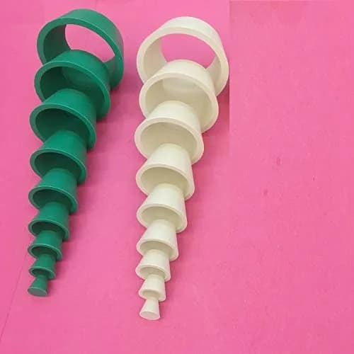 SUCOHANS 9 Piece Filter Adapter Cones Set, Buchner Funnel Flask Adapter Set with Tapered Collars, 17mm-83.4mm Wide End Diameter thumbnail 3