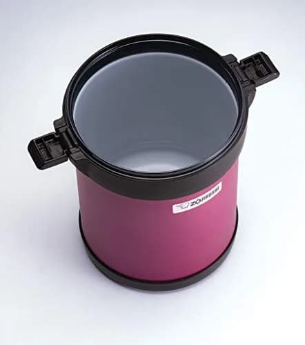 Zojirushi Mr. Bento Stainless Lunch Jar 41 Oz Plum | Vacuum Insulated Food Storage thumbnail 3