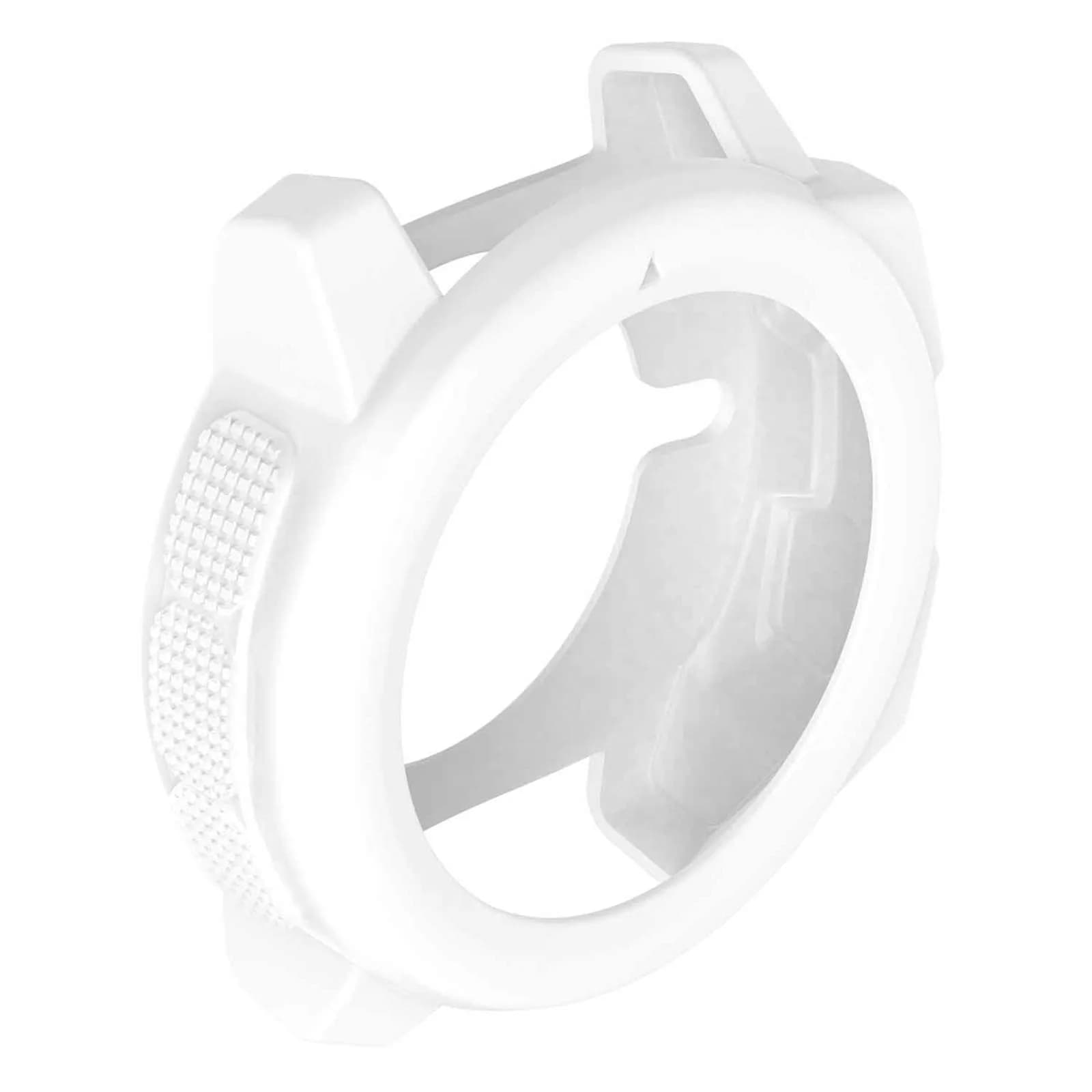 LICHIFIT Soft Silicone Protector Case for Garmin Instinct Smart Watch | Sport Theme, Solid Pattern
