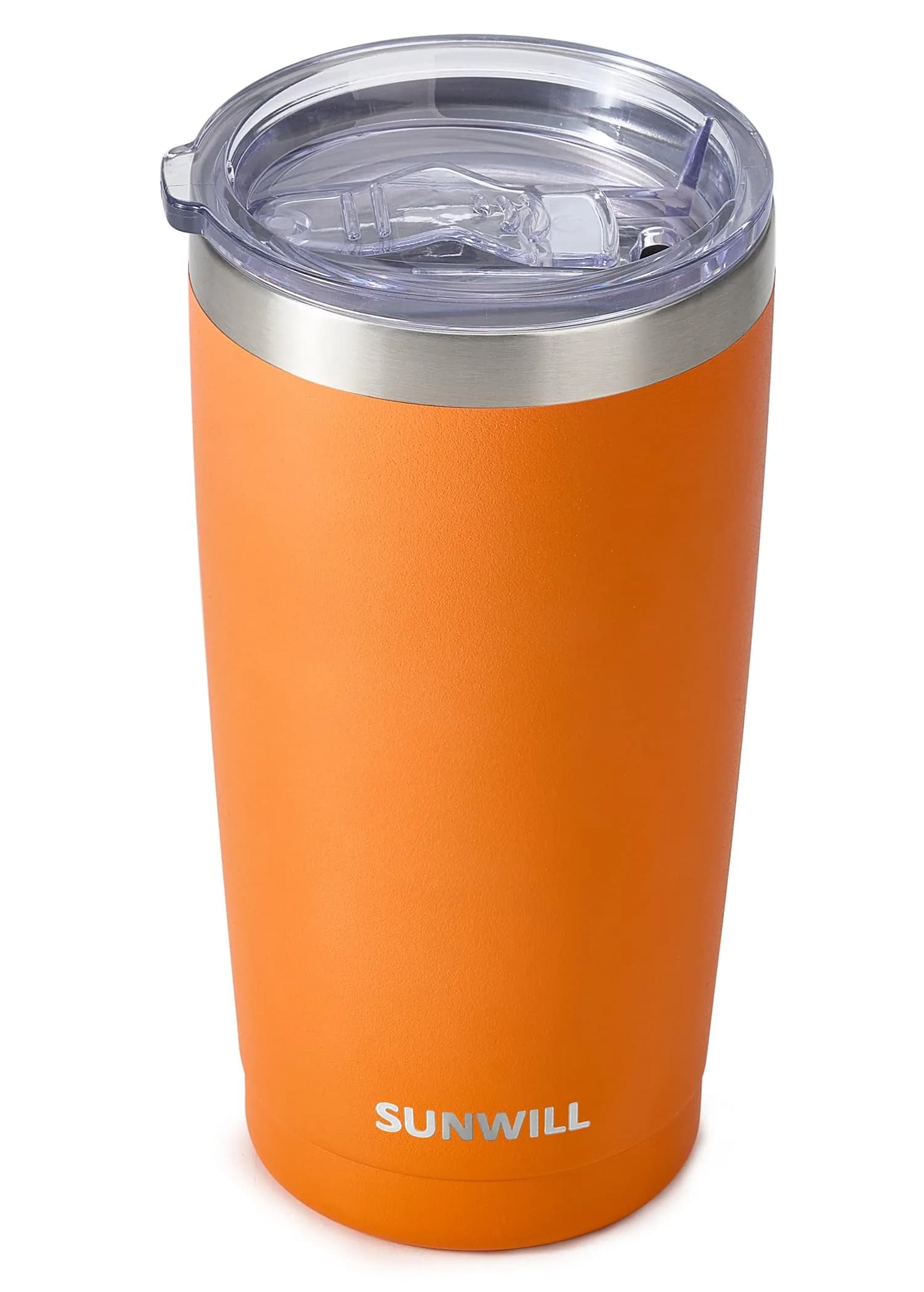 SUNWILL Coffee Tumbler 20 oz Insulated Travel Mug Stainless Steel | Double Wall, Spill Proof, Car Friendly