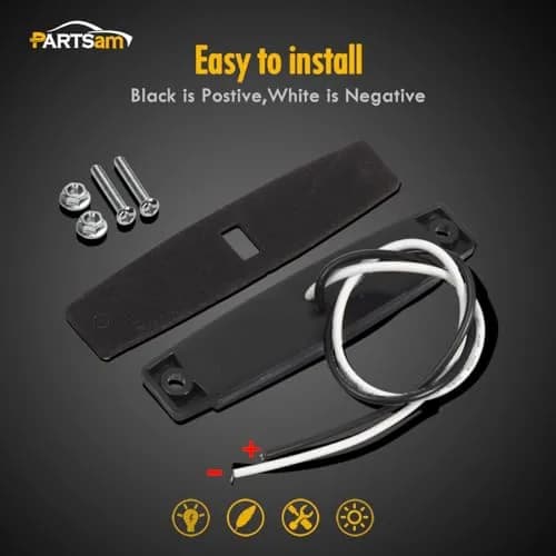 Partsam 10Pcs 3.8" Amber 6LED Side Marker Clearance Lights Waterproof | 12V Trailer & Truck Indicator thumbnail 6