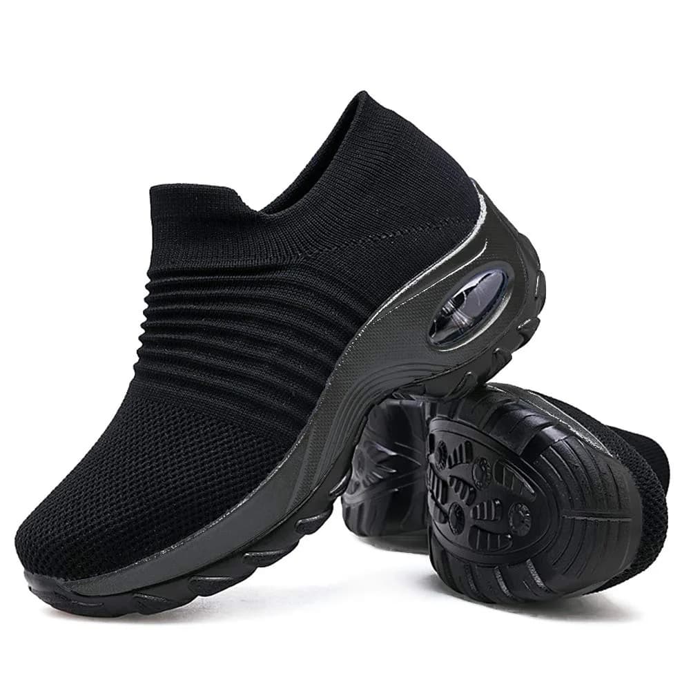Slow Man Women's Walking Shoes Sock Sneakers Mesh Slip On Air Cushion 8 | Breathable, Lightweight & Comfortable - main product image