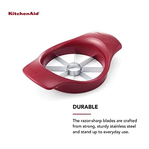 KitchenAid Classic Fruit Slicer Red | Effortless Core & Slice in One Motion thumbnail 3