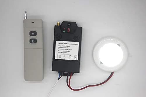 Jiangbao Wireless Remote Control Switch AC 110V 220V Relay Switch Transmitter with 2360m Range | High Power 3000W Industrial Remote Control thumbnail 5