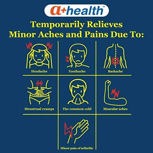 A+Health Ibuprofen 200 Mg Softgels | Pain & Fever Relief 300 Count thumbnail 2
