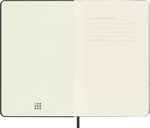 Moleskine Art Sketchbook Hard Cover Medium 11.9 cm x 18.2 cm (4.5" x 7") Plain Black 88 Pages | Acid-Free Paper for Artists thumbnail 4