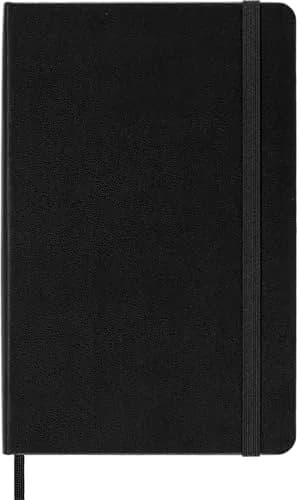 Moleskine Art Sketchbook Hard Cover Medium 11.9 cm x 18.2 cm (4.5" x 7") Plain Black 88 Pages | Acid-Free Paper for Artists thumbnail 3