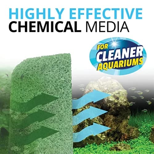 Fluval Phosphate Remover Pad 6-Pack | 2-in-1 Mechanical & Chemical Filtration for Aquariums thumbnail 4