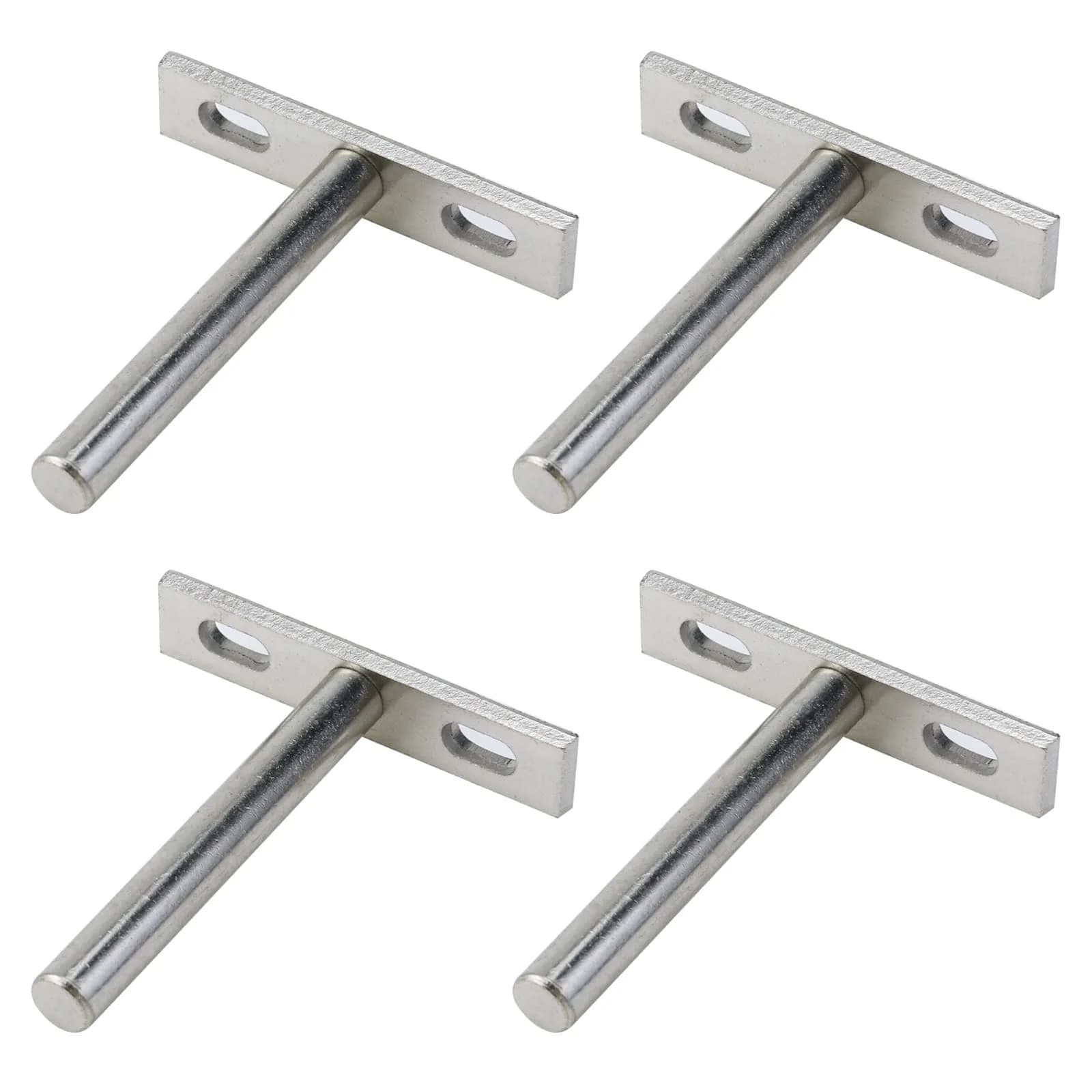 Antrader 3 Inch Floating Shelf Brackets Set of 4 | Heavy Duty Cold Rolled Steel for DIY Projects - main product image