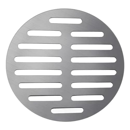 Vonty Round Stainless Steel Floor Drain Cover 6 Inch | Leak-Free Drain Cover with 14 Holes, Silver Tone thumbnail 1