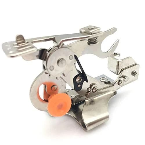Youngine Ruffler Sewing Machine Presser Foot | Adjustable Pleats & Ruffles Attachment for Low Shank Singer, Brother, Janome, Kenmore thumbnail 3