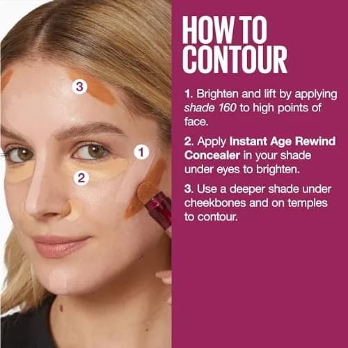 Maybelline Instant Age Rewind Eraser Concealer 0.2 Fl Oz (6 ml) | Corrects Dark Circles & Brightens Under Eyes thumbnail 7