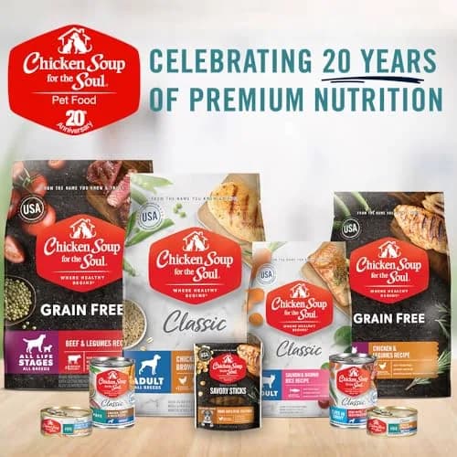 Chicken Soup for the Soul Pet Food - Crunchy Bites Dog Treats - Chicken & Peanut Butter, 340g | Real Ingredients, No Artificial Flavors thumbnail 3