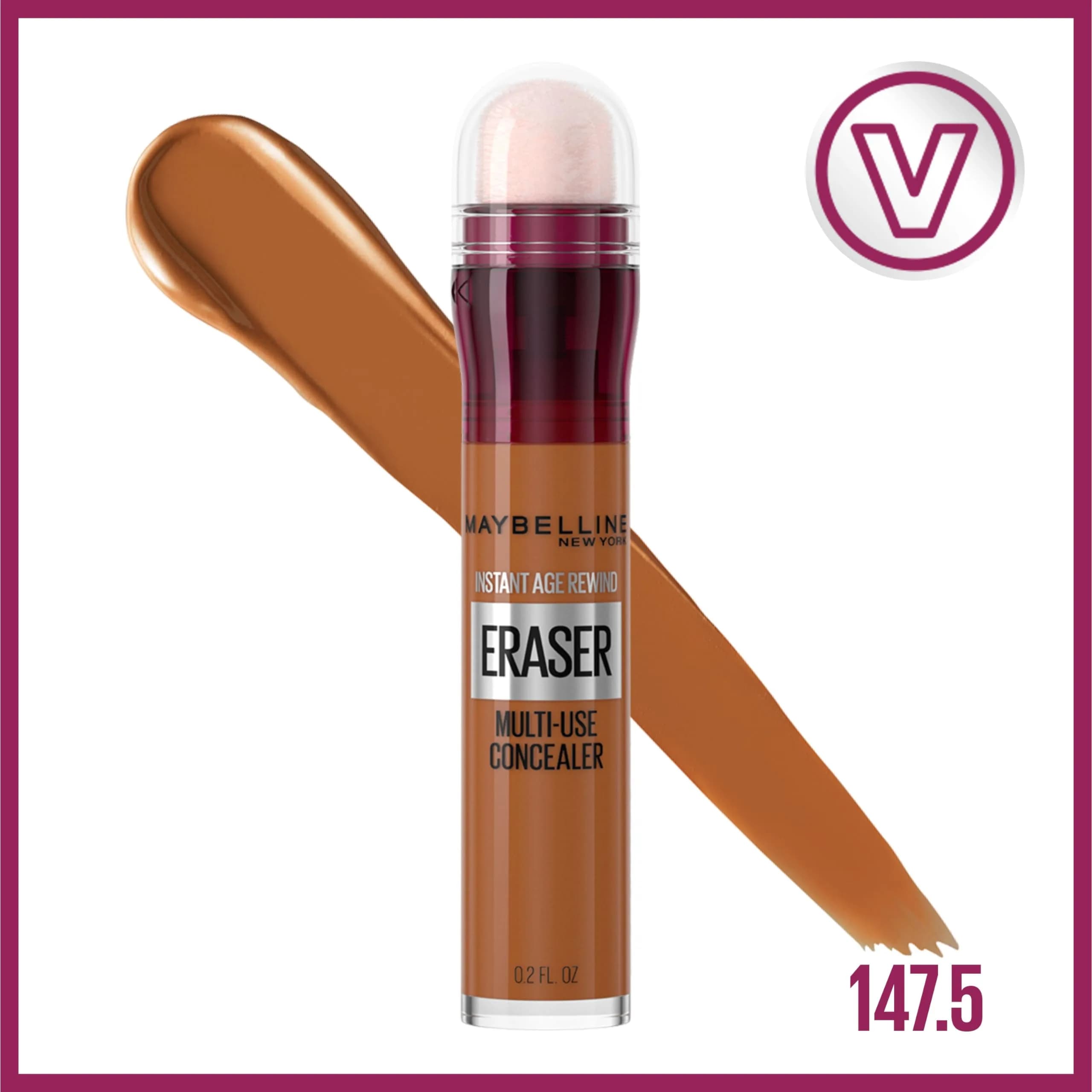 Maybelline Instant Age Rewind Eraser Concealer 147.5 5ml (0.2 Fl Oz) | Erase Dark Circles & Brighten Under Eyes thumbnail 2