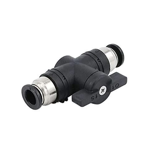 beduan 5/16" x 5/16" OD Push to Connect Ball Valve Union | Air Flow Control Fitting thumbnail 4