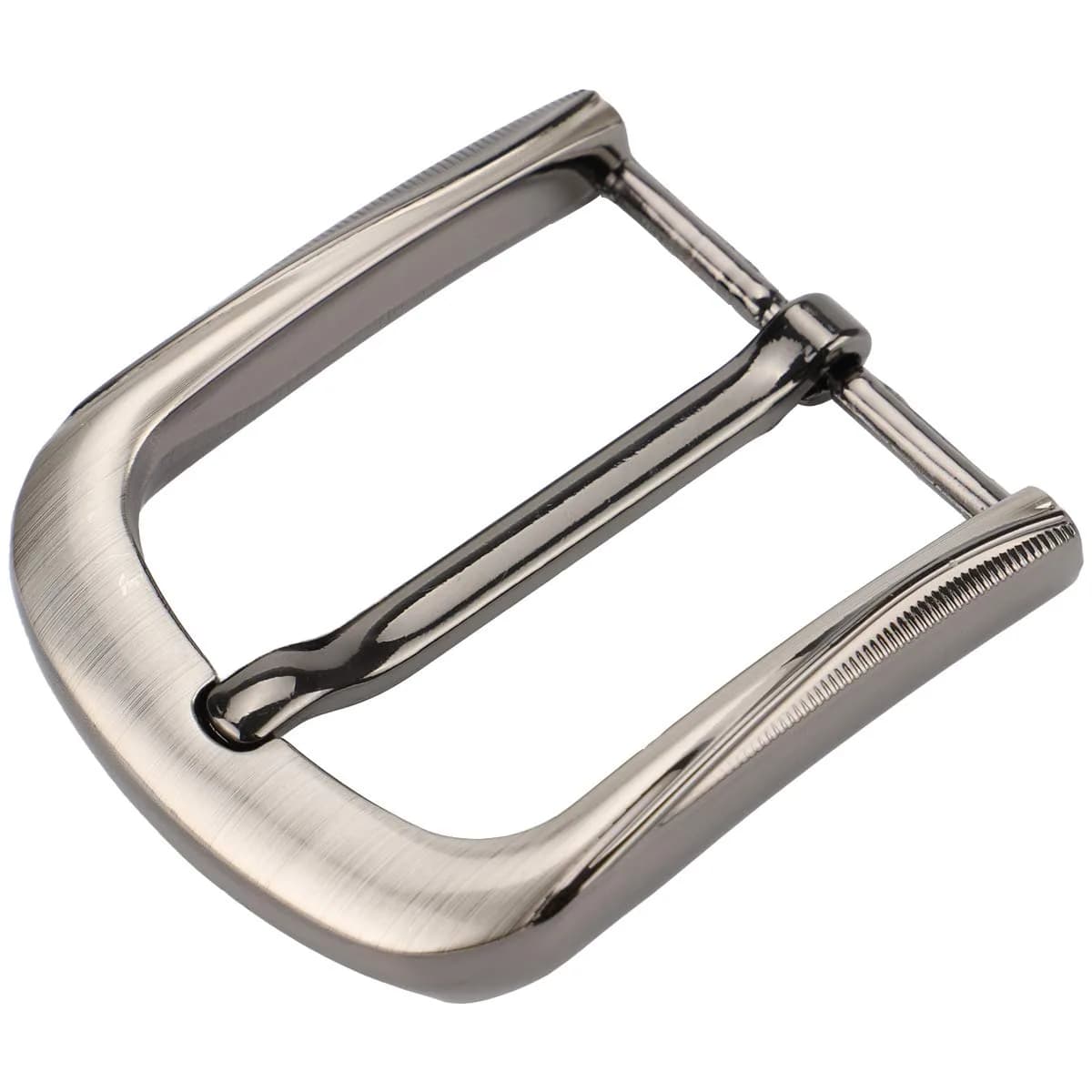 McFanBe 1.5 Inches (38 mm) Belt Buckle Single Prong Square Replacement Buckle for Men Women Belt (Grey03) | Alloy Metal Buckle for 38mm Straps