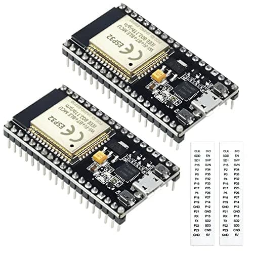 KeeYees ESP32S ESP32 Development Board 38PIN Dual Core WiFi + Bluetooth | 2PCS, 512MB SRAM, Arduino Compatible thumbnail 1