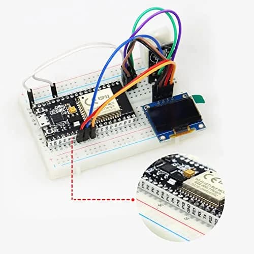 KeeYees ESP32S ESP32 Development Board 38PIN Dual Core WiFi + Bluetooth | 2PCS, 512MB SRAM, Arduino Compatible thumbnail 2
