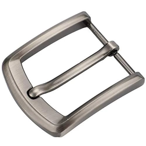McFanBe 1.5" (38 mm) Belt Buckle | Solid Alloy Single Prong Square Replacement Buckle for Men & Women (Grey08) thumbnail 1