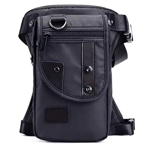 Fekesu Oxford Leg Bag for Men & Women | Waterproof Waist Pack 17.78x6.86x25.91 cm | Outdoor Travel & Cycling thumbnail 1