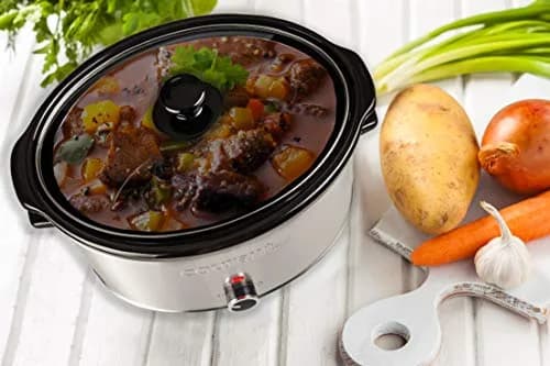 Courant Slow Cooker Crock 8.5 Quart | Dishwasher Safe, Stainless Steel thumbnail 7