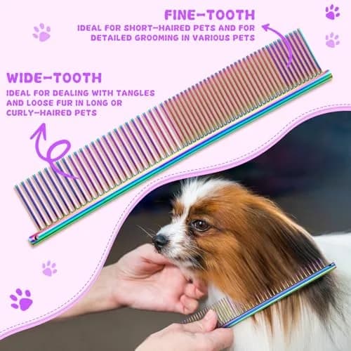 Moontay Dog Grooming Scissors Set, 7 Inch/8 Inch | Professional Shears for Pet Grooming thumbnail 6