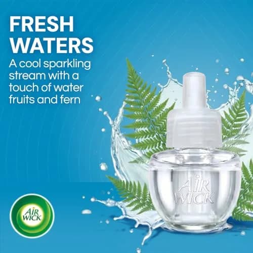 Air Wick Fresh Waters Plug-In Refills 10 Count | Continuous Fragrance Up to 60 Days thumbnail 2