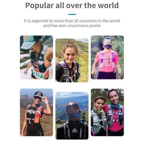 AONIJIE Hydration Vest Pack 5L (156g/5.5oz) with 1.5L Bladder | Lightweight Running Backpack for Men & Women thumbnail 9