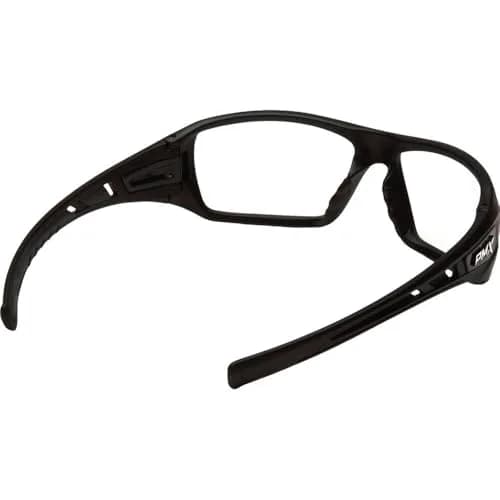 Pyramex Velar Safety Glasses Black Frame Clear Lens | ANSI Z87.1 Certified thumbnail 2