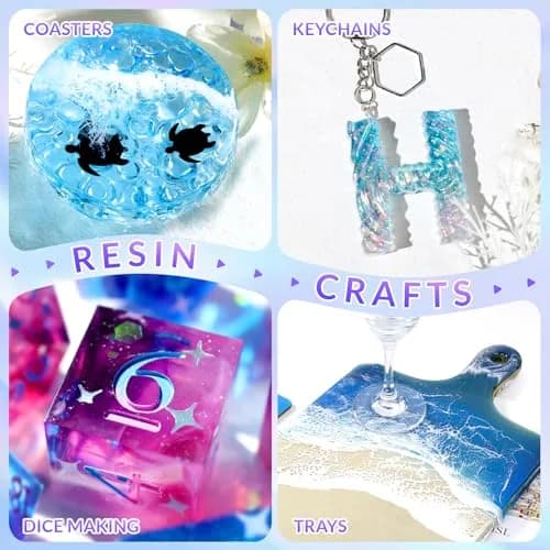 LET'S RESIN Epoxy Resin Dye 15 Colors (10ml/bottle) | Translucent Liquid Pigment for Resin Art & Jewelry Making thumbnail 6