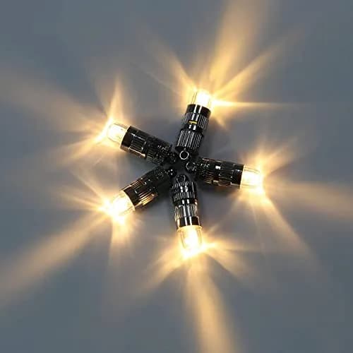 LIHAO 15x Battery Operated Mini LED Lights Warm White | 1.2cm (0.47in) Diameter, 3.5cm (1.38in) Length thumbnail 6