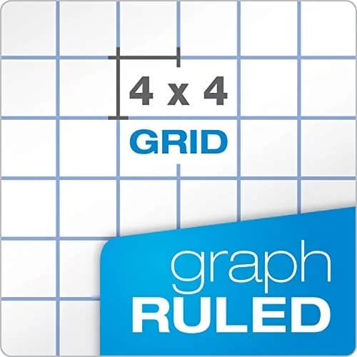 Oxford White Writing Paper 8-1/2" x 11" | 400 Sheets Graph Rule, 3-Hole Punched, Loose-Leaf for 3-Ring Binders thumbnail 4