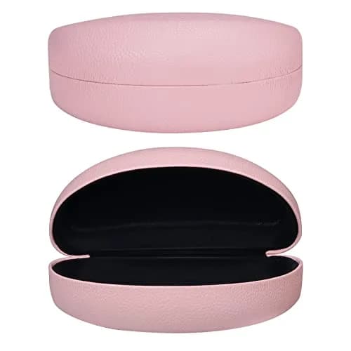 molshine Hard Shell Sunglasses Case Classic Large Pink | Protects Glasses from Extrusion & Falls thumbnail 1