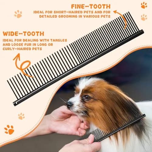 Moontay Dog Grooming Scissors Set, 7 Inch/8 Inch | Professional Shears for Pet Grooming thumbnail 6