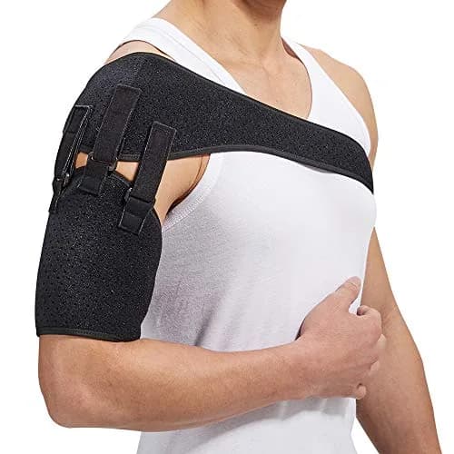 ACKEIVTO Shoulder Belt Support Arm Sling for Stroke & Dislocation | Adjustable Right/Left | Unisex thumbnail 1