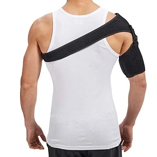 ACKEIVTO Shoulder Belt Support Arm Sling for Stroke & Dislocation | Adjustable Right/Left | Unisex thumbnail 4