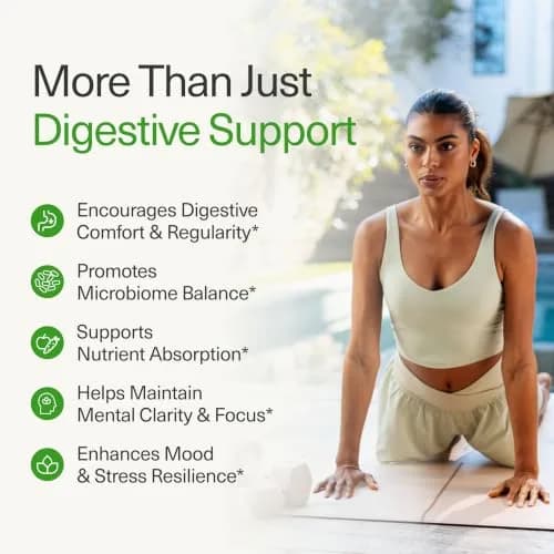 BIOptimizers Probiotic Breakthrough Gut & Digestive Support, 60 Capsules | Supports Gut, Immunity & Brain Balance thumbnail 4