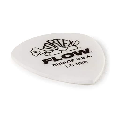 Jim Dunlop Tortex Flow Pick 1.50MM (12-Pack) | Precision Guitar Plectrum for Articulation thumbnail 3