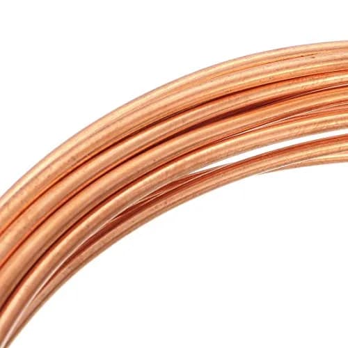 uxcell Copper Refrigeration Tubing 1.6mm OD x 0.6mm ID x 2m (6.5 Ft) Soft Coil | HVAC System Pipe thumbnail 3